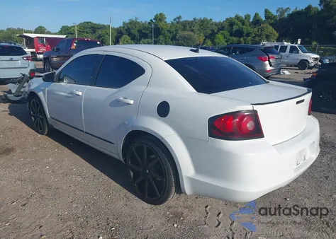 2013 Dodge Avenger Se from USA, damaged, VIN 1C3CDZAB9DN642624